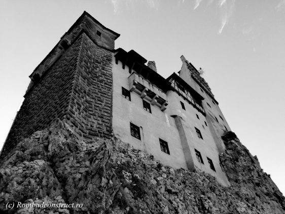 Latura nord a castelului Bran